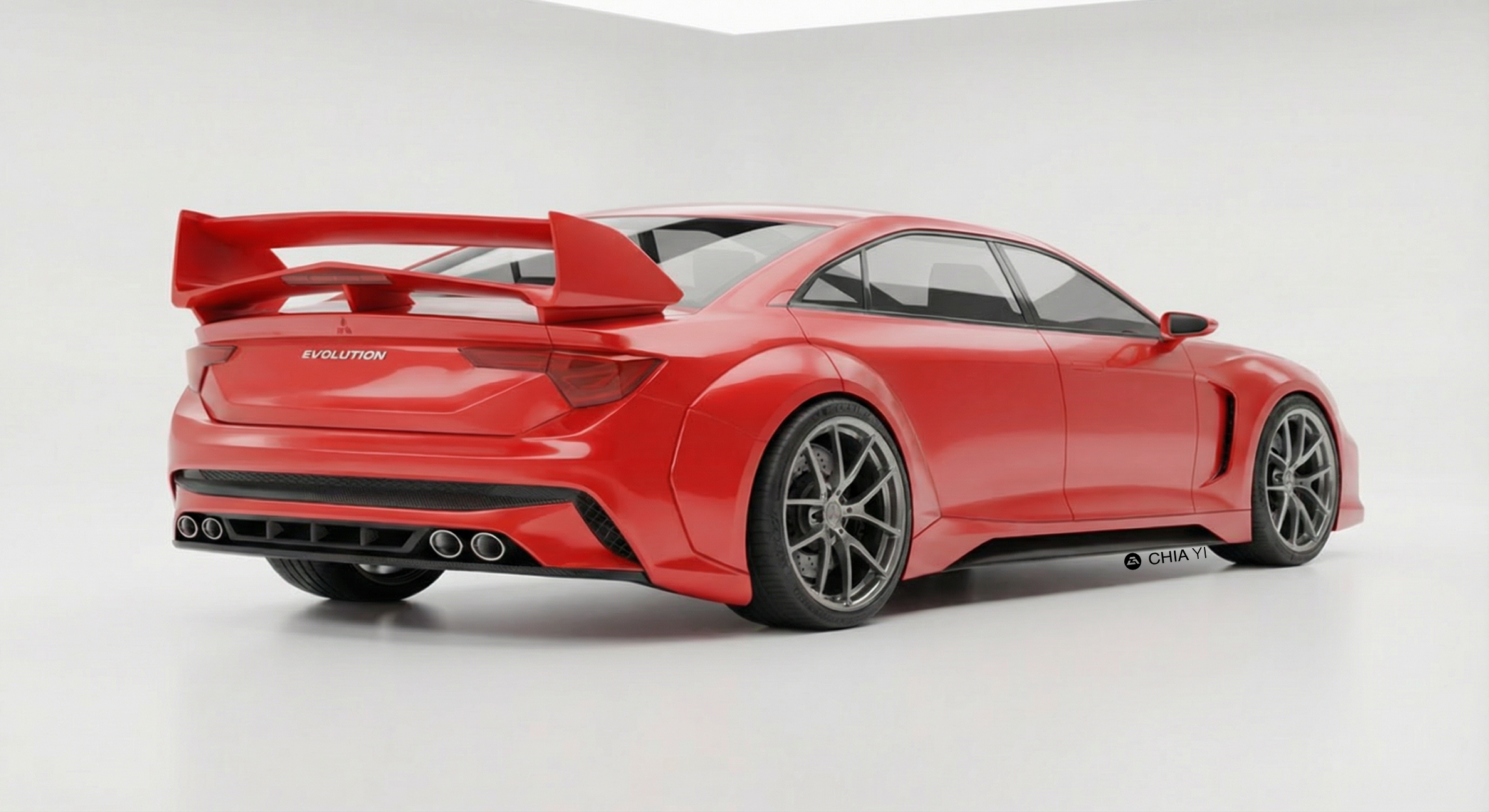 Refined — Rear 3/4